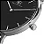 Relogio Masculino Preto Pulseira De Couro Murray Black Hill 40mm - Imagem 2