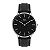 Relogio Masculino Preto Pulseira De Couro Murray Black Hill 40mm - Imagem 1