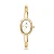 Relógio Bracelete Feminino Oval Louvre Dourado - Imagem 1