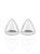 BRINCO TRIANGULO LISO OCO - Imagem 1