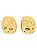 BRINCO OVAL MARTELADO - Imagem 1