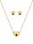 CONJUNTO CORAÇÃO GOLD - Imagem 1