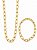 CONJUNTO COLAR E PULSEIRA ELOS OVAIS - Imagem 1