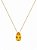colar gota citrino gold - Imagem 1