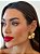 brinco leque gold - Imagem 2