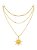 Colar triplo sol gold - Imagem 1