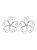 BRINCO FLOR FIOS RB - Imagem 1