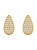 Brinco gota cravejada gold - Imagem 1
