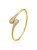Bracelete duas gotas cravejado - Imagem 1