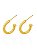 Brinco argola lisa gold - Imagem 1