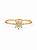ANEL GOLD FLOR CRAVEJADA - Imagem 1