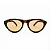 Óculos de Sol Feminino Redondo Mykonos Tortoise Dark - Imagem 1
