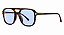 OCULOS AVIADOR LENTE AZUL - Imagem 2