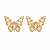 BRINCO BORBOLETA GOLD - Imagem 1