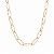 COLAR ELOS OVAIS GOLD - Imagem 1