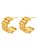Brinco Argola Martelado gold - Imagem 1