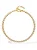 PULSEIRA RIVIERA CRAVEJADA GOLD - Imagem 1