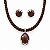Conjunto cordão marrom - Imagem 1