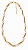 Choker Baiano e Tecido Gold - Imagem 1