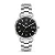 Relógio Masculino Belmont Date Pulseira Prata com Caixa Preta de 40mm - Imagem 1