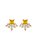 Brinco Formas de Cristal b Ouro - Amarelo - Imagem 1