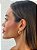 Brinco Argola Design Oval gold - Imagem 2