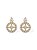 Brinco Circulo de Cristais GOLD - Imagem 1
