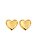BRINCO CORAÇÃO LISO GOLD - Imagem 1