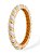 BRACELETE TORCIDO RESINADO- BRANCO - Imagem 1