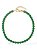 PULSEIRA CRISTAIS COLORIDO- VERDE ESMERALDA - Imagem 1