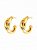 ARGOLA FIOS TORCIDOS GOLD - Imagem 1
