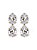 Brinco Gota Cristal Dupla - Imagem 1