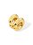 PIERCING TUBO MARTELADO GOLD - Imagem 1