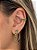 KIT ARGOLA COM PIERCING- VERDE - Imagem 2