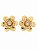 BRINCO FLOR PONTO DE LUZ GOLD - Imagem 1