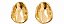 BRINCO ORGANICO MARTELADO GOLD - Imagem 2