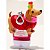 Suporte para Higienizador Bath and Body Works "PocketBac Holder" Festive Dog Light-Up - Imagem 1