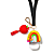 Suporte para Higienizador Bath and Body Works "PocketBac Holder" Teacher Vibes Lanyard - Imagem 1