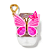 Suporte para Higienizador Bath and Body Works "PocketBac Holder" Pink Butterflies - Imagem 1