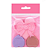 Kit 3 Esponjas Faciais Pink 21 | Coração - Imagem 1