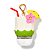 Suporte para Higienizador Bath and Body Works " PocketBac Holder " Coconut Drink - Imagem 1