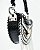 Bolsa Olivia Banjo - Preta & Branca - Imagem 2