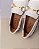 MOCASSIM OFF WHITE COURO SOLA PRETA CORRENTE - AMÁLIA - Imagem 3