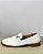 MOCASSIM OFF WHITE COURO SOLA MARROM CORRENTE - AMÁLIA - Imagem 2
