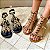 FLAT RASTEIRA PRETA GLADIADORA TACHAS - HERA - Imagem 3