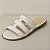 FLAT RASTEIRA OFF WHITE - CORA - Imagem 1