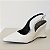 SCARPIN SLINGBACK OFF WHITE CROCO ANABELA - NATI - Imagem 1