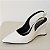 SCARPIN SLINGBACK OFF WHITE CROCO ANABELA - NATI - Imagem 2