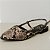 SAPATILHA SLINGBACK SNAKE BICO FINO - LUANA - Imagem 1