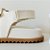 PAPETE OFF WHITE ENFEITE METALIZADO DOURADO VELCRO - EVE - Imagem 3